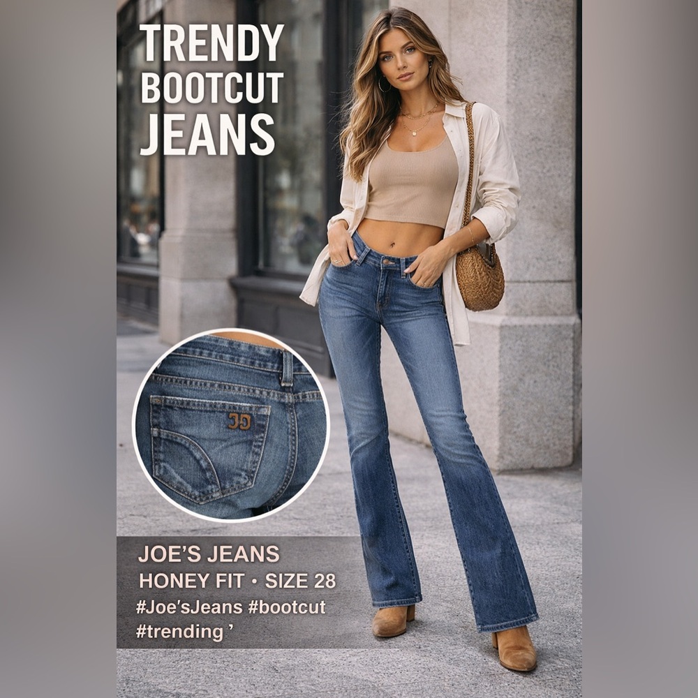 Joe's Jeans Blue Honey Fit Bootcut Jeans